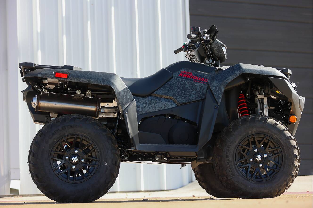 A photo of this 2026 Suzuki KingQuad 500AXi Power Steering SE 