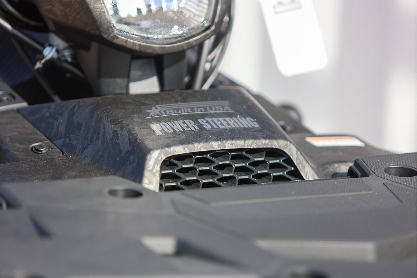 A photo of this 2026 Suzuki KingQuad 500AXi Power Steering SE 