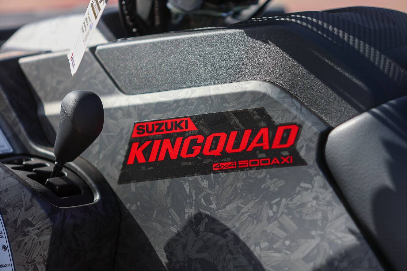 A photo of this 2026 Suzuki KingQuad 500AXi Power Steering SE 