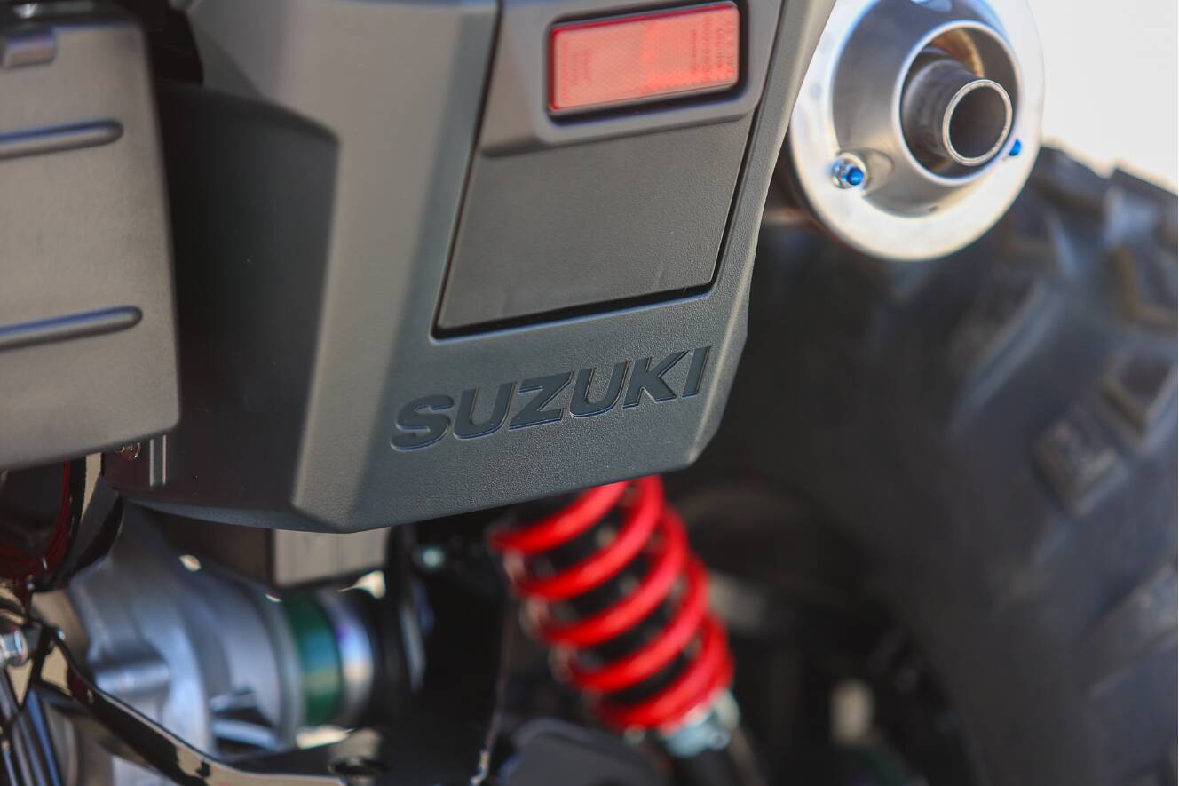 A photo of this 2026 Suzuki KingQuad 500AXi Power Steering SE 