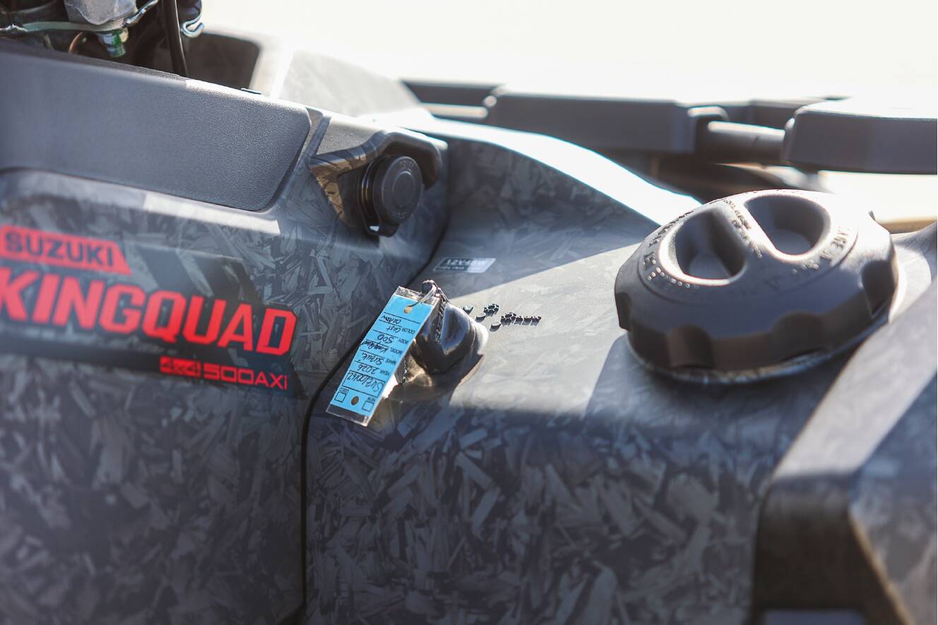 A photo of this 2026 Suzuki KingQuad 500AXi Power Steering SE 