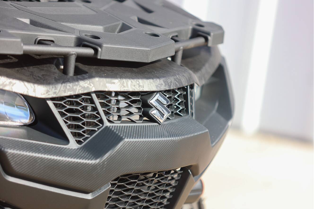 A photo of this 2026 Suzuki KingQuad 500AXi Power Steering SE 