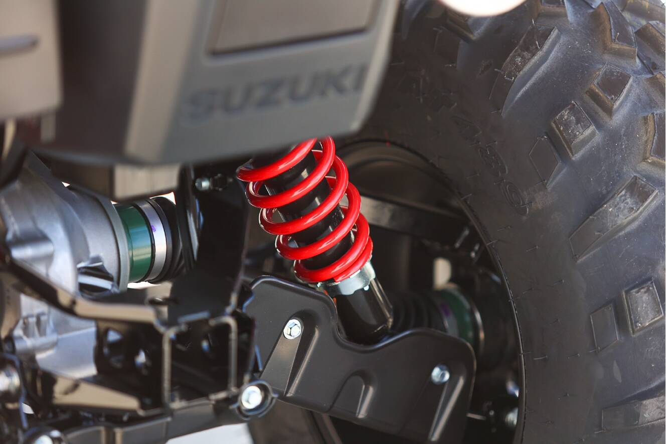 A photo of this 2026 Suzuki KingQuad 500AXi Power Steering SE 