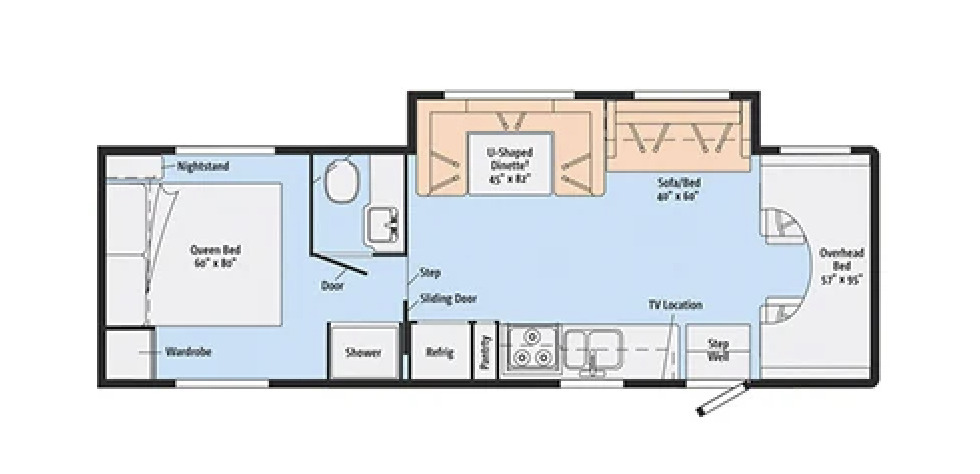 A photo of this 2014 Itasca SPIRIT 31K