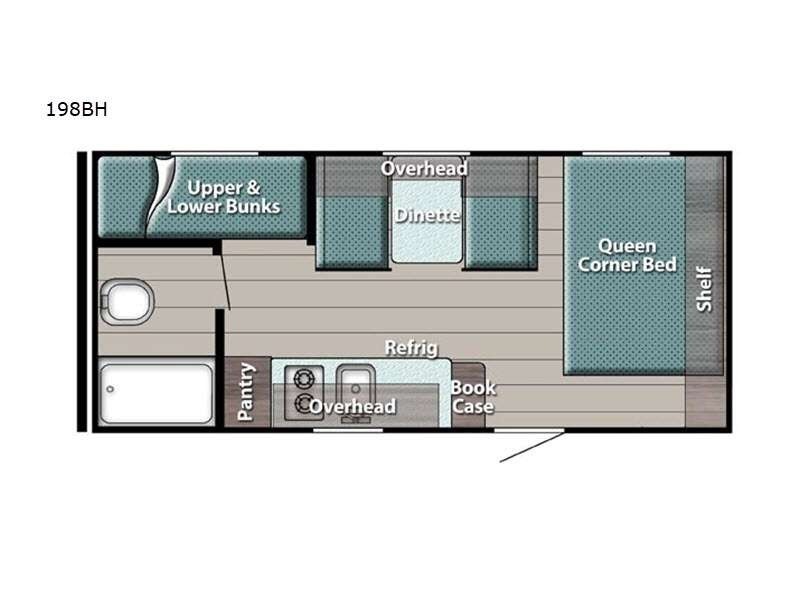 A photo of this 2021 Gulf Stream AMERI-LITE 198BH