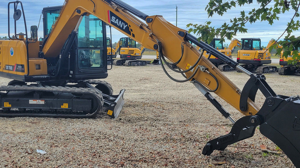 2026 SANY® Fixed Swing Boom Excavators SY75C in Hampton, FL