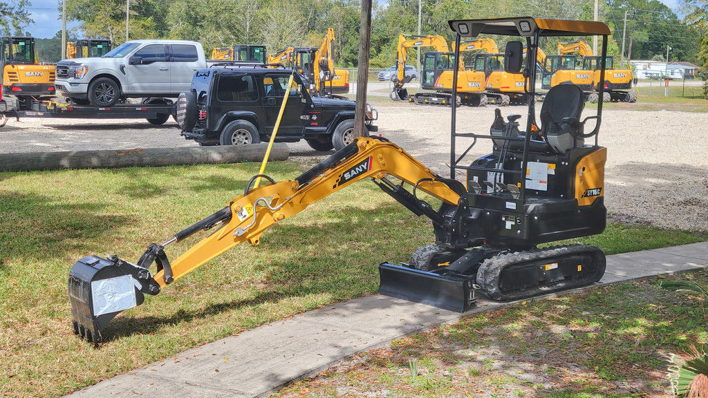 2026 SANY® Small Swing Boom Excavators SY16C in Hampton, FL