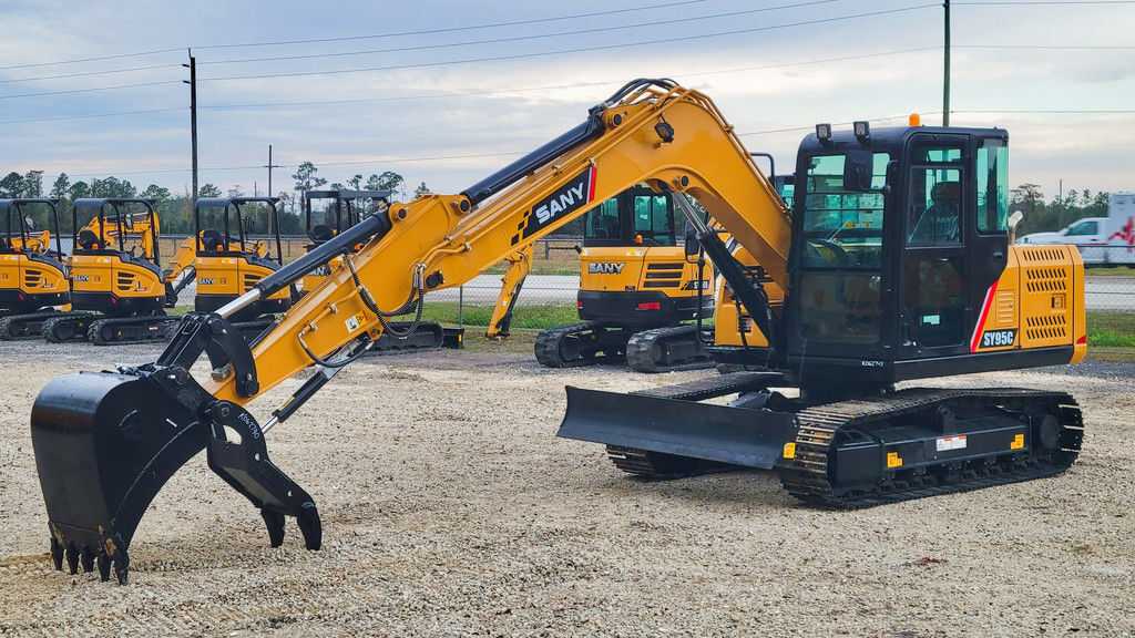 2026 SANY® Fixed Swing Boom Excavators SY95C in Hampton, FL