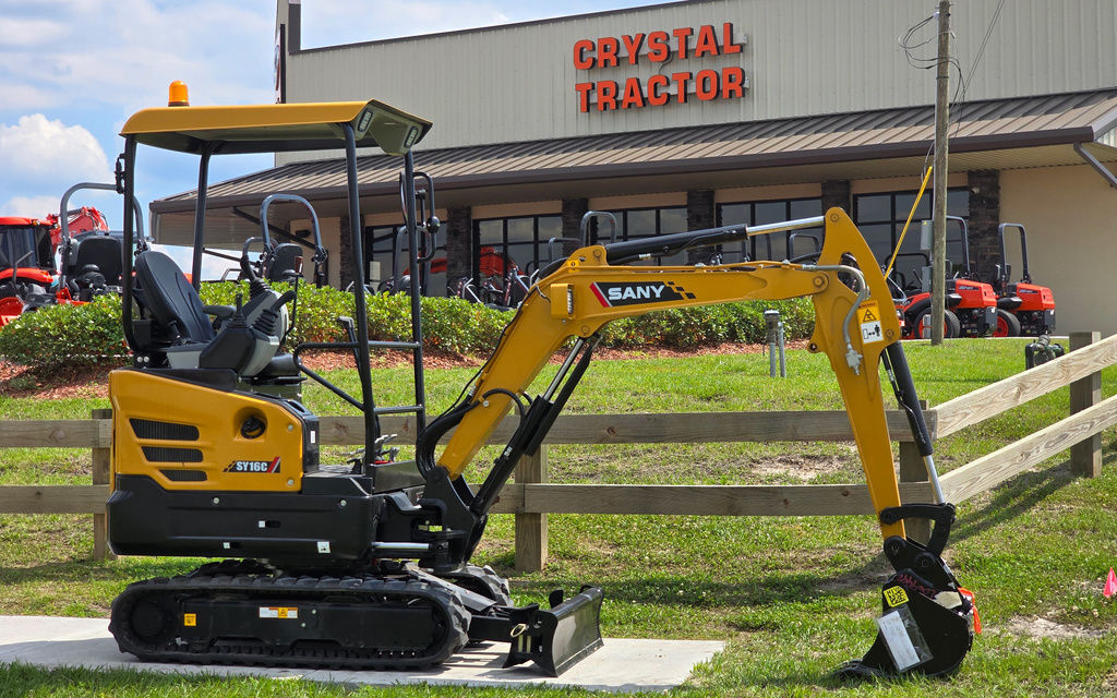 2026 SANY® Small Swing Boom Excavators SY16C in Live Oak, FL