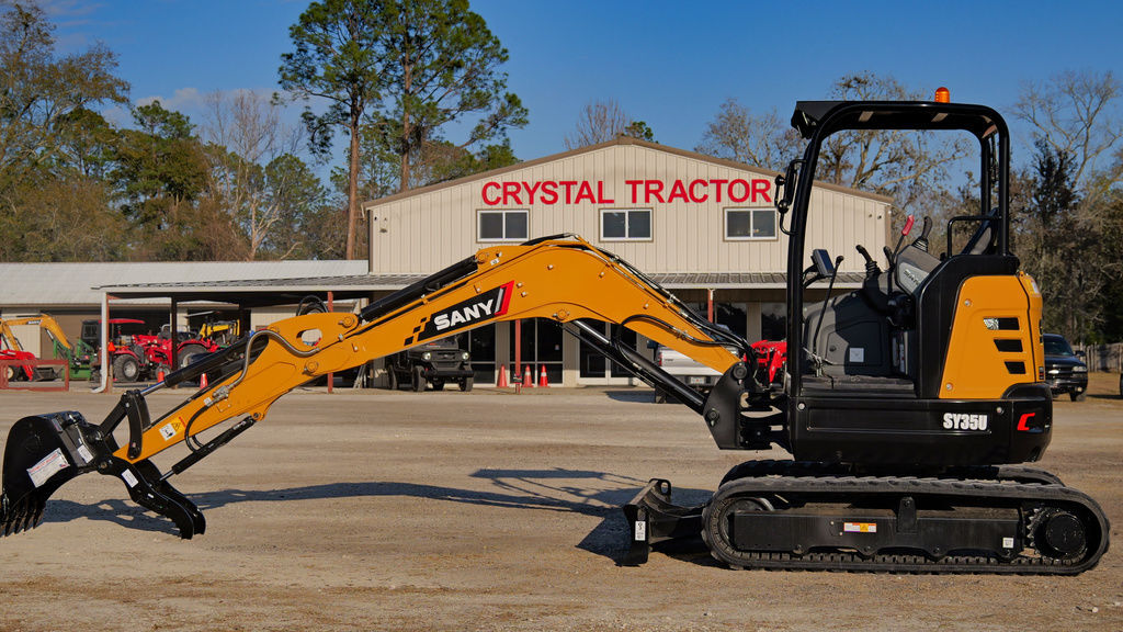 2026 SANY® Small Swing Boom Excavators SY35U in Hampton, FL