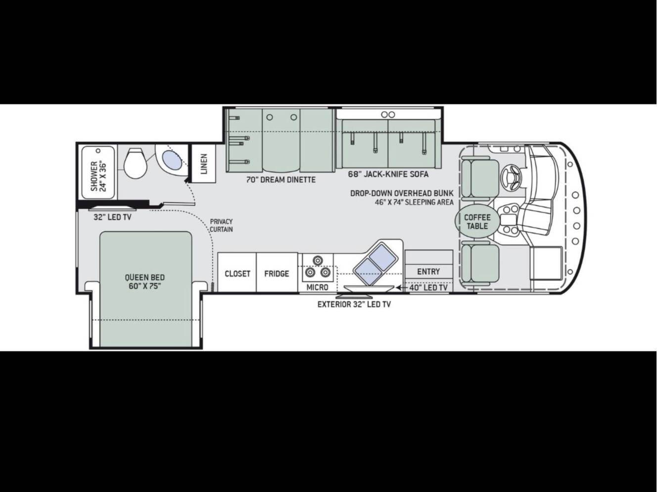 A photo of this 2018 Thor Motor Coach FREEDOM TRAVELER A27