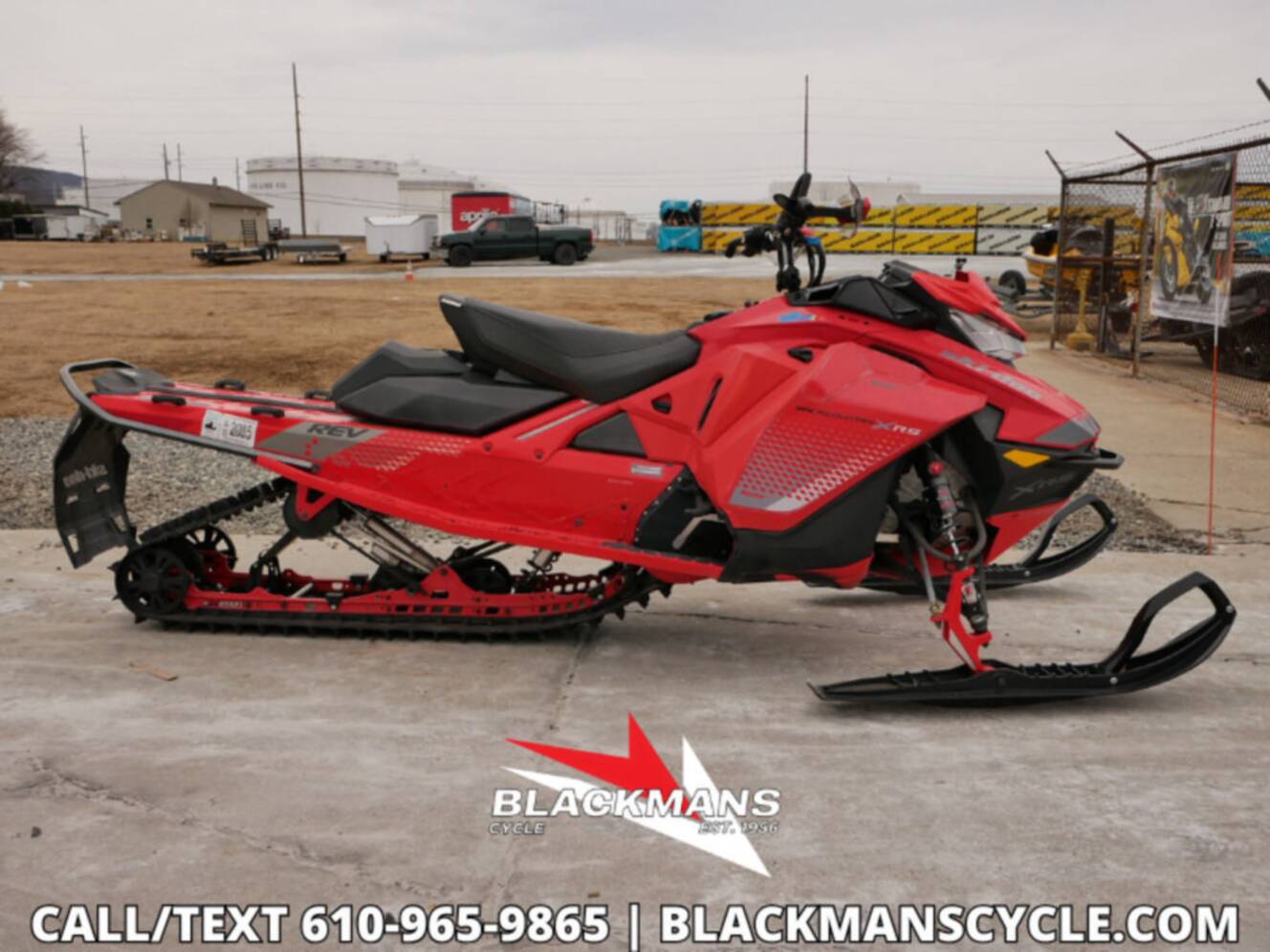 A photo of this 2019 Ski-Doo Backcountry X-RS® 850 E-TEC SS Ice Cobra 1.6 Lava R