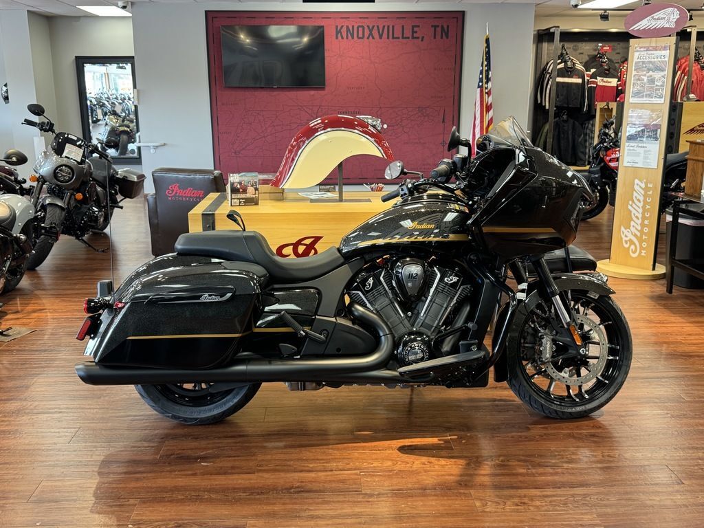 2026 Indian Motorcycle® Challenger® Dark Horse® 112 w/PowerBand Audio Black C DARK HORSE in Knoxville, TN