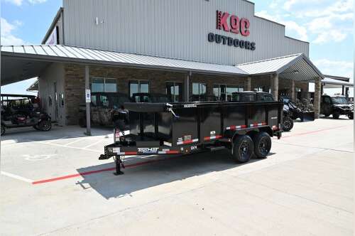 2026 Top Hat Trailers 14' X 83" Extreme Duty Dump 7K Axles w/ Spare in caldwell TX