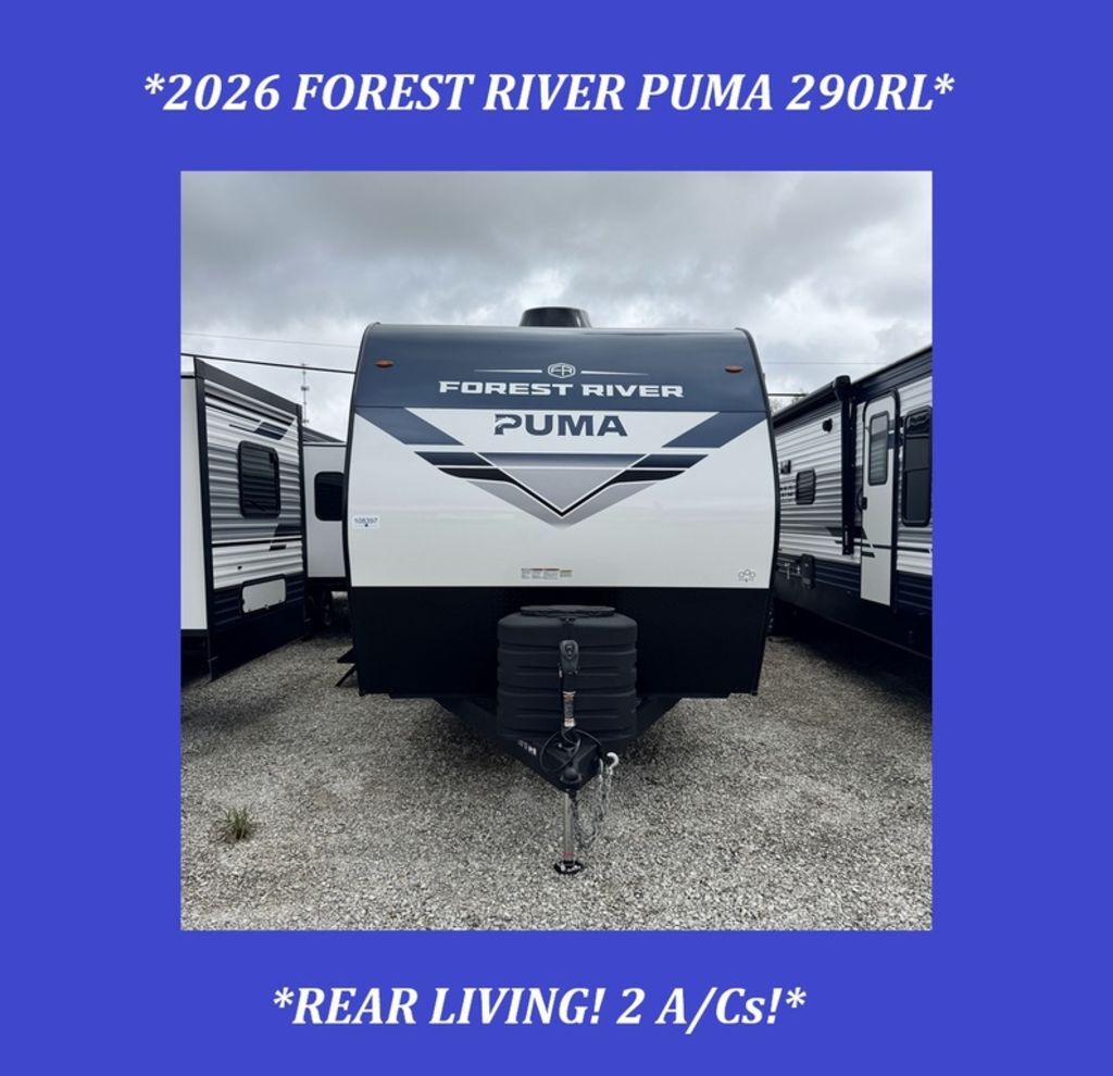 2026 Forest River Puma 290RL/Rent to Own/No Credit Check in saucier MS