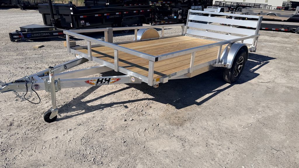 2026 H&H Trailers® 82" x 12' Aluminum Utility Trailer - Bi-fold Gate in Saint Joseph, MO