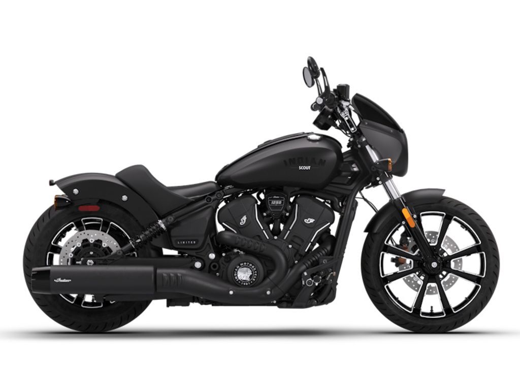 2026 Indian Motorcycle® Sport Scout® Limited +Tech Black Smoke LIMITED +TECH in Meridian, ID