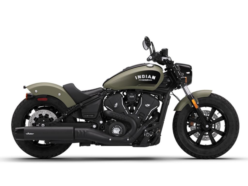 2026 Indian Motorcycle® Scout® Bobber Limited +Tech Moss Green Smoke LIMITED + TECH in Meridian, ID