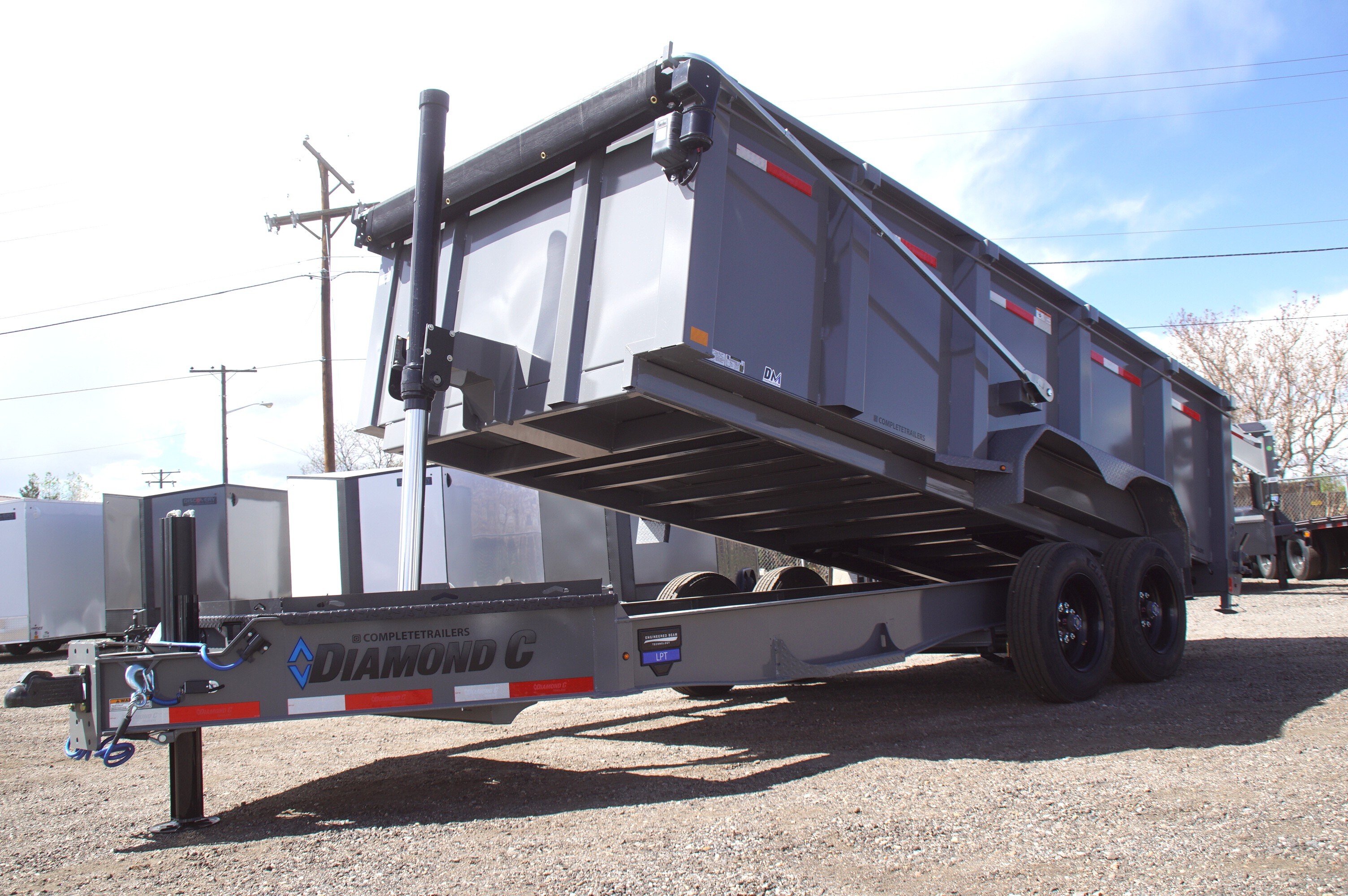 2026 Diamond C LPT 208 16' Telescopic Dump 18K GVWR in Henderson, CO