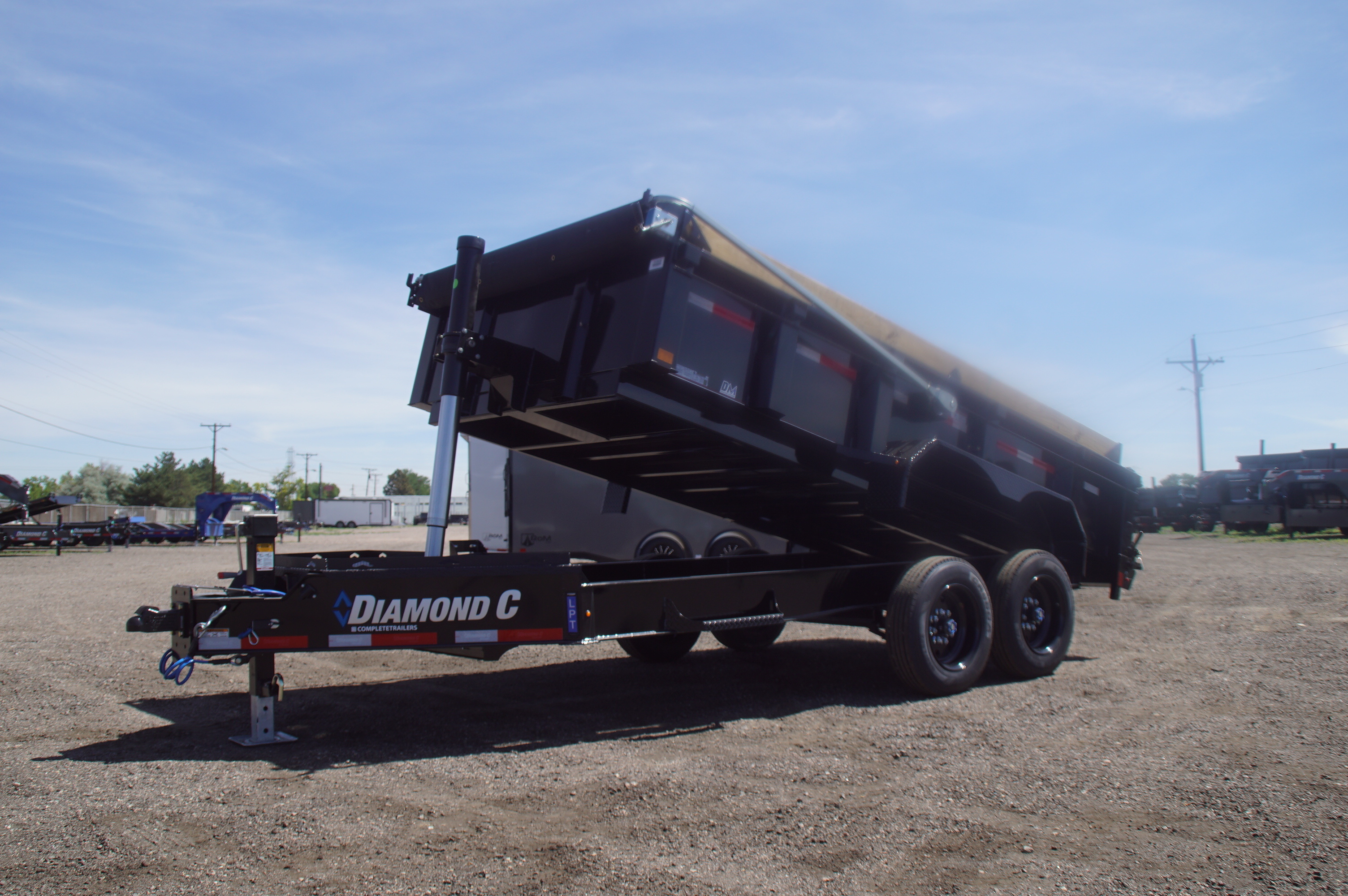 2026 Diamond C LPT 208 14' Telescopic Dump 18K GVWR in Henderson, CO