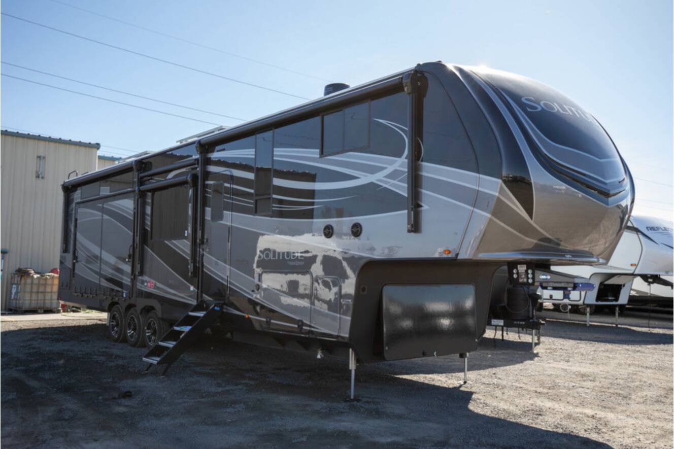 A photo of this 2026 Grand Design SOLITUDE Solitude 414LJMJ
