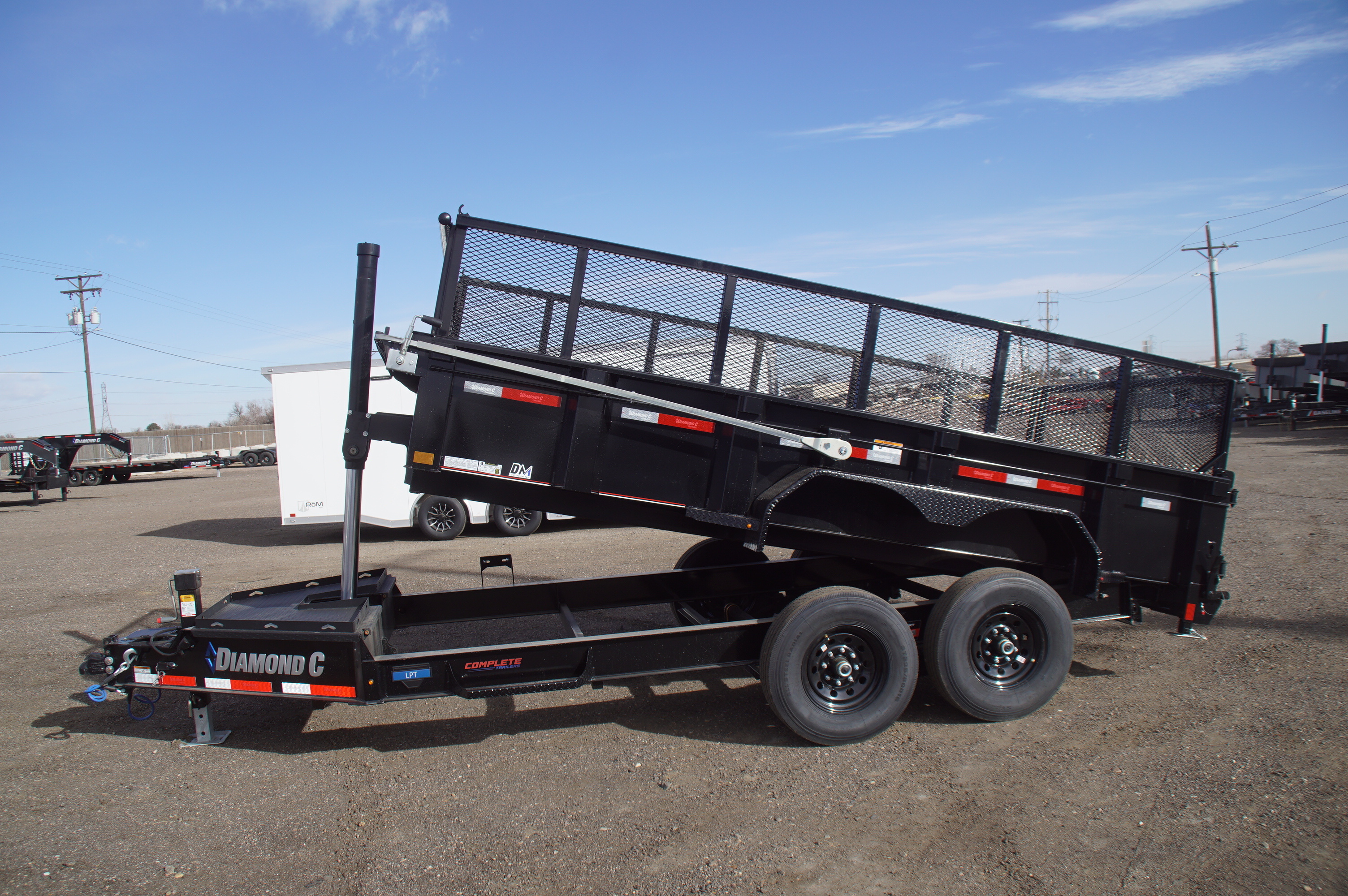 2026 Diamond C LPT 207 14' Telescopic Dump 14K GVWR in Henderson, CO