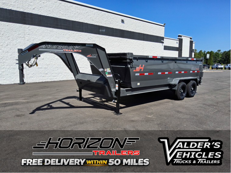 2027 Horizon LZ7 83X16X42 GOOSENECK DUMP TRAILER 14K in Hinckley, MN