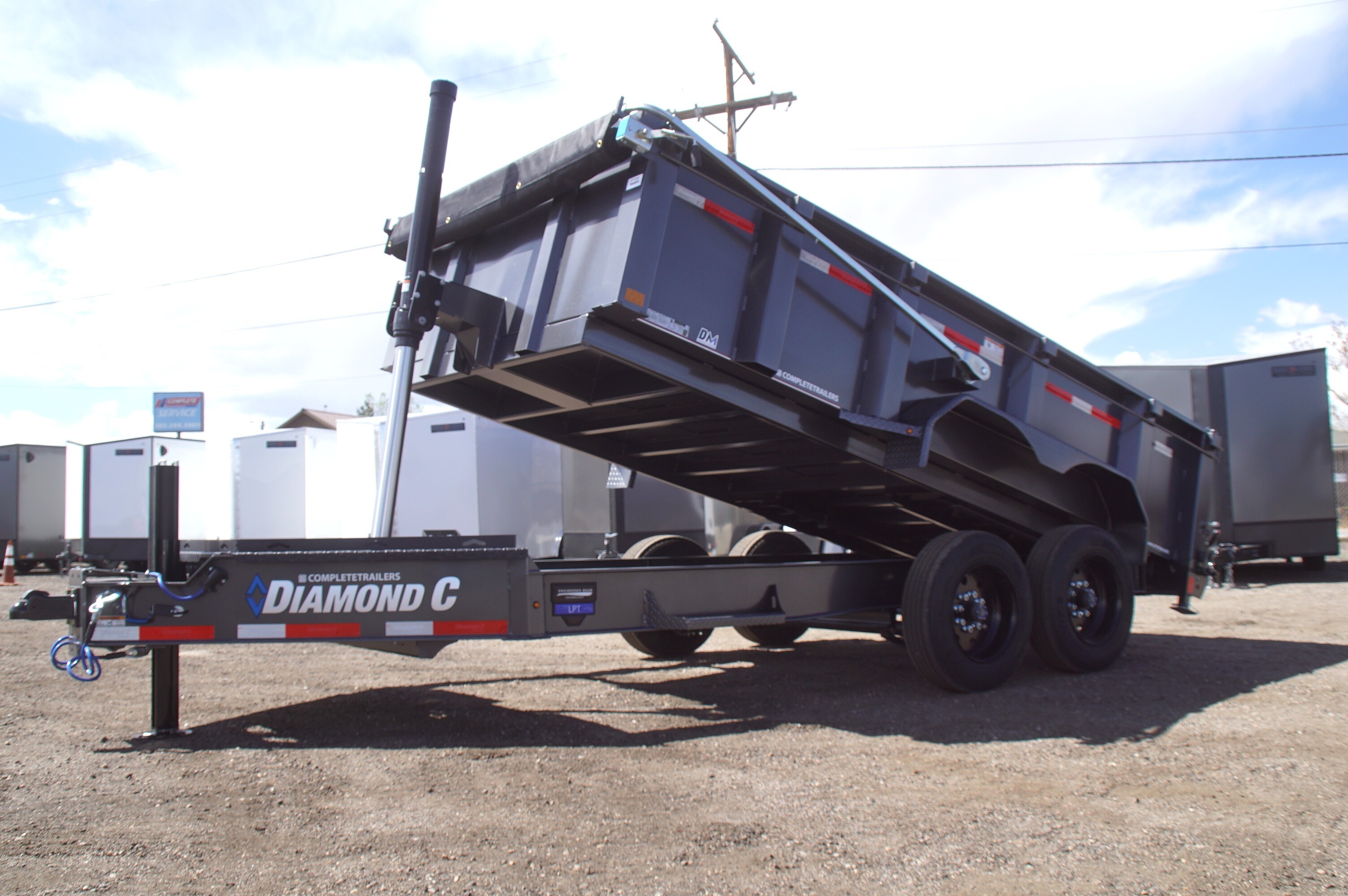 2026 Diamond C LPT 208 14' Telescopic Dump 18K GVWR in Henderson, CO