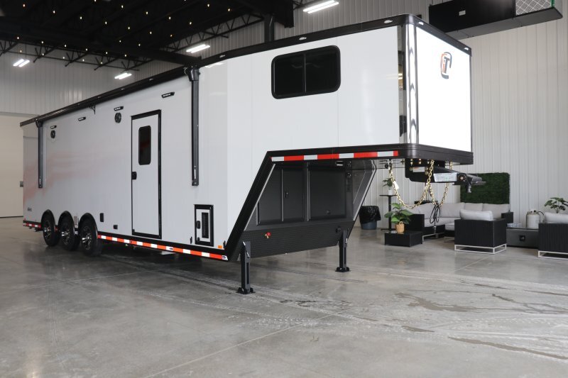 2026 INTECH TRAILERS 8.5 X 36' Gooseneck Icon LOADED Race Trailer in Henderson, CO