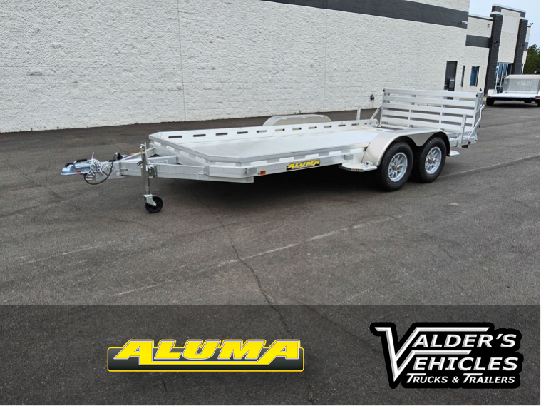 2027 Aluma Utility Trailer 7816TA-EL-BT-RTD in Hinckley, MN