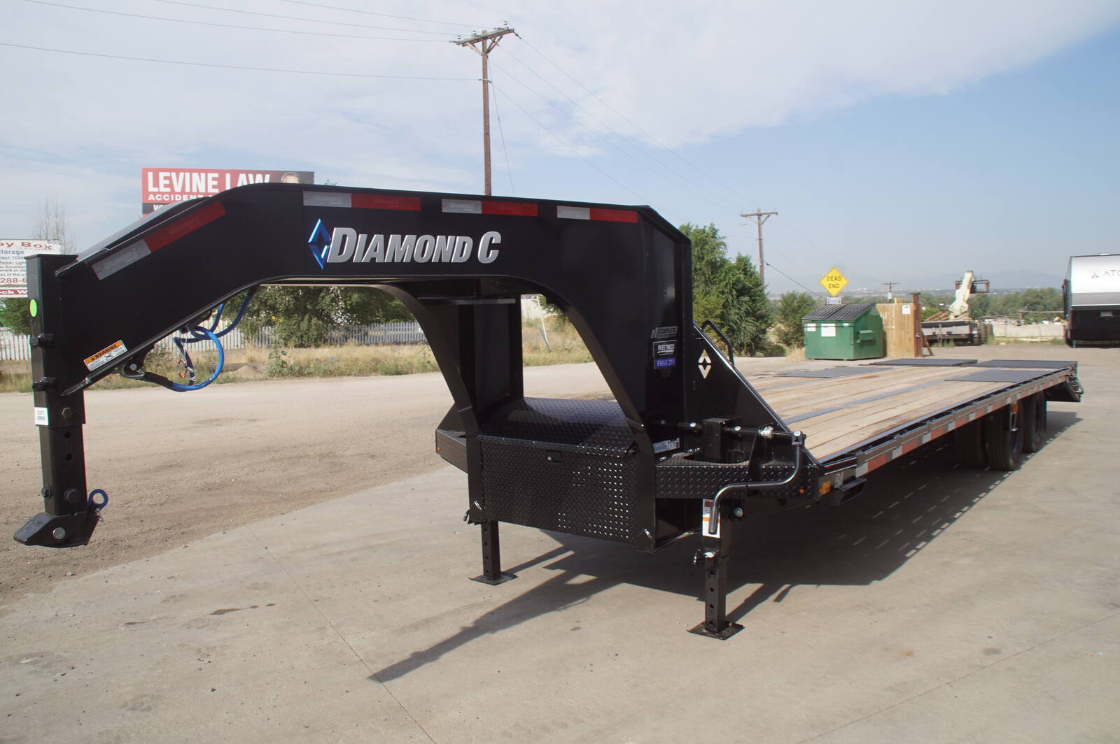 2025 Diamond C FMAX 210 30' Gooseneck Equipment w Max Ramps 25K GVWR in Henderson, CO