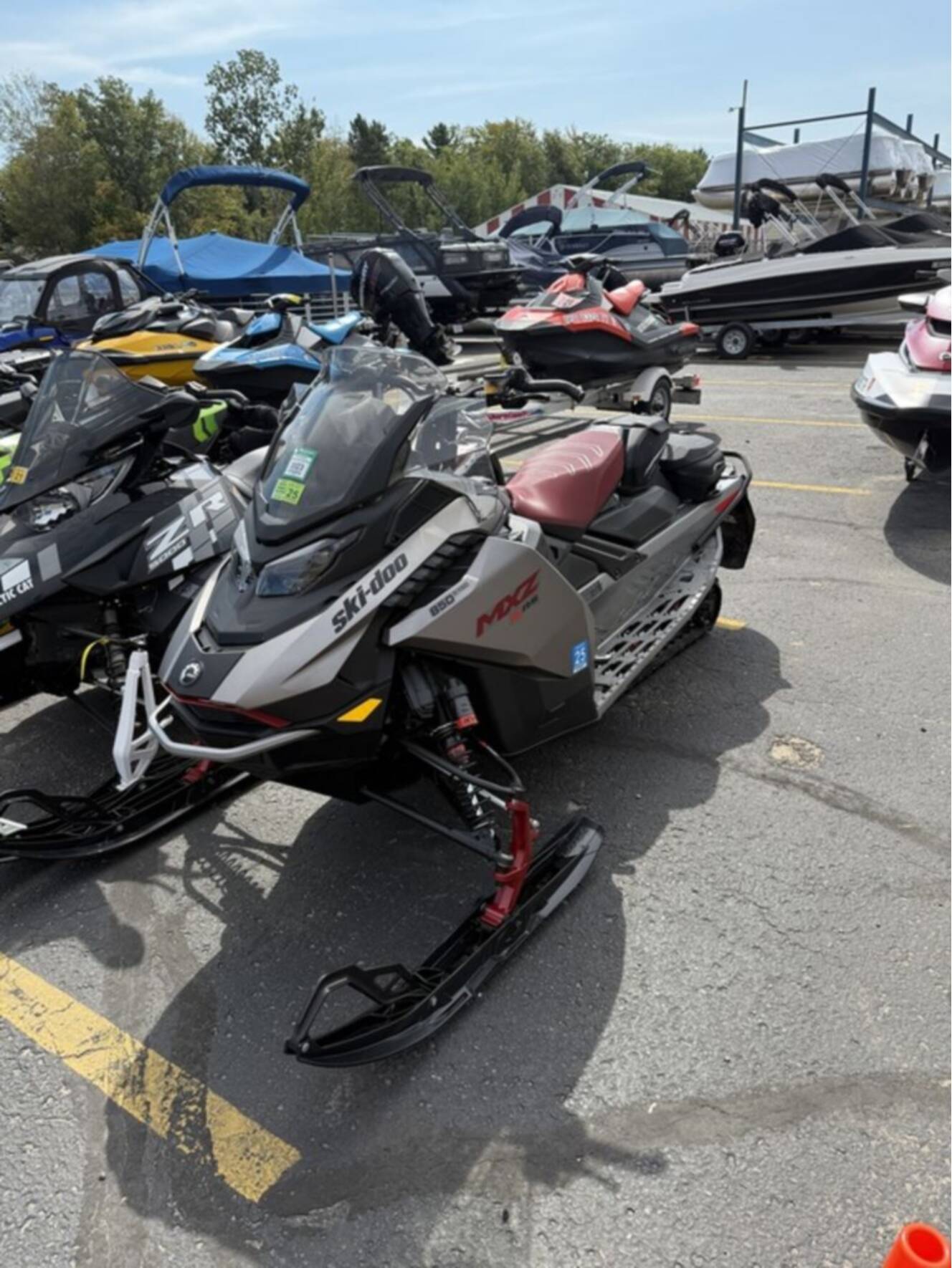 A photo of this 2023 Ski-Doo MXZ X-RS w/ Smart Shox