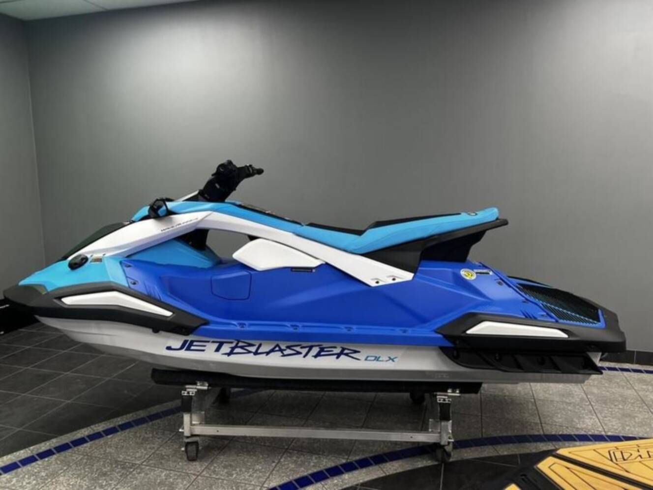 A photo of this 2026 Yamaha JetBlaster DLX 3-Up