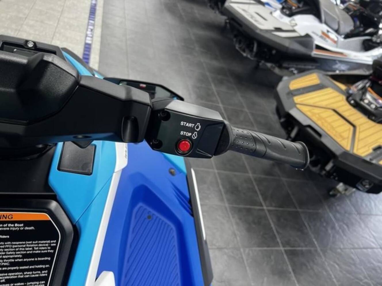 A photo of this 2026 Yamaha JetBlaster DLX 3-Up
