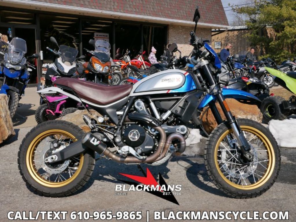 2021 Ducati Scrambler Desert Sled Sparking Blue DESERT SLED in Emmaus, PA