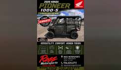 2026 Honda® Pioneer 1000-5 Deluxe UTV/Utility ATV