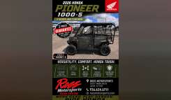 2026 Honda® Pioneer 1000-5 Deluxe UTV/Utility ATV