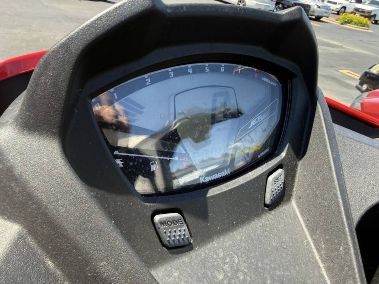 A photo of this 2023 Kawasaki STX® 160LX