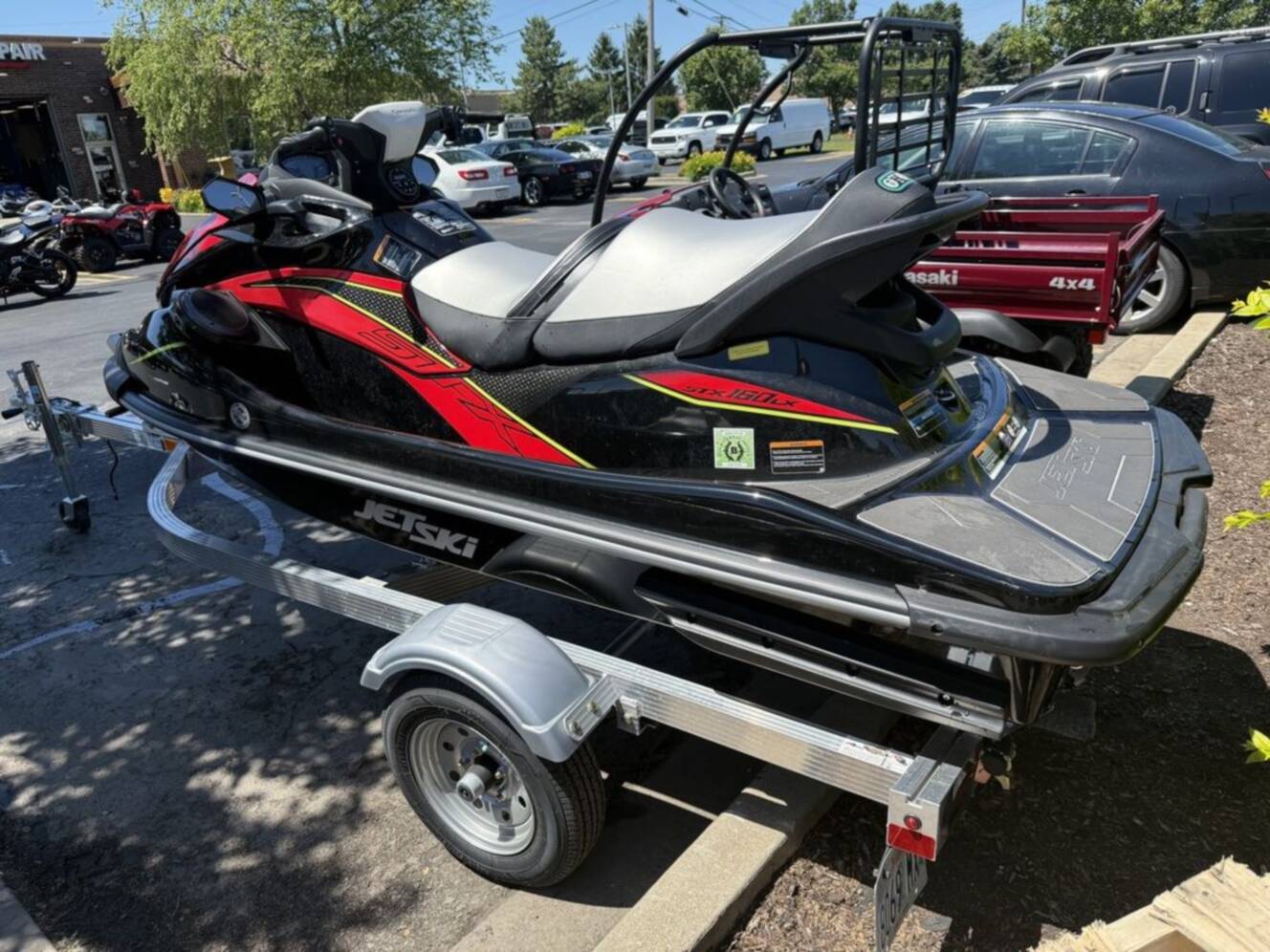A photo of this 2023 Kawasaki STX® 160LX