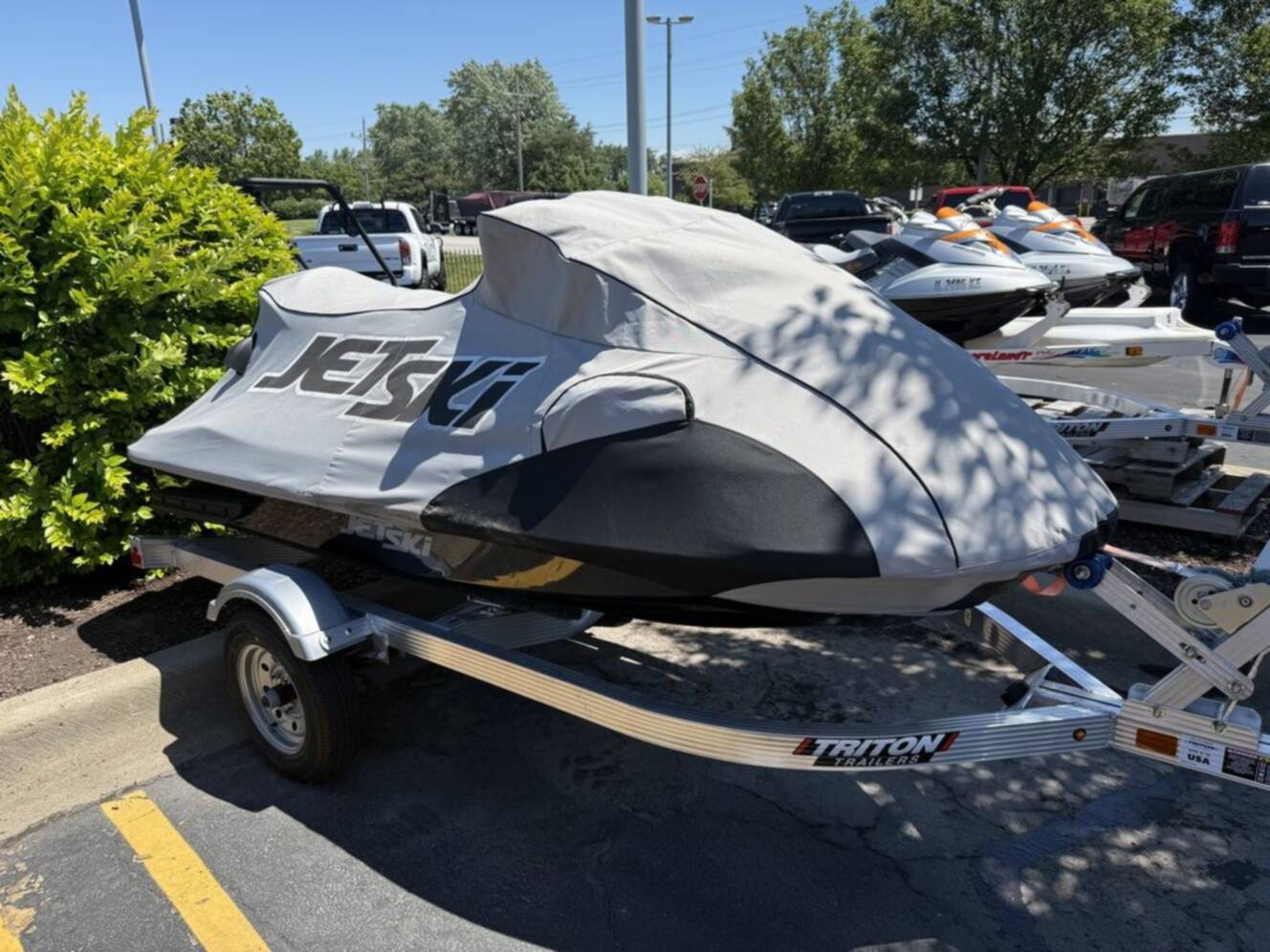 A photo of this 2023 Kawasaki STX® 160LX