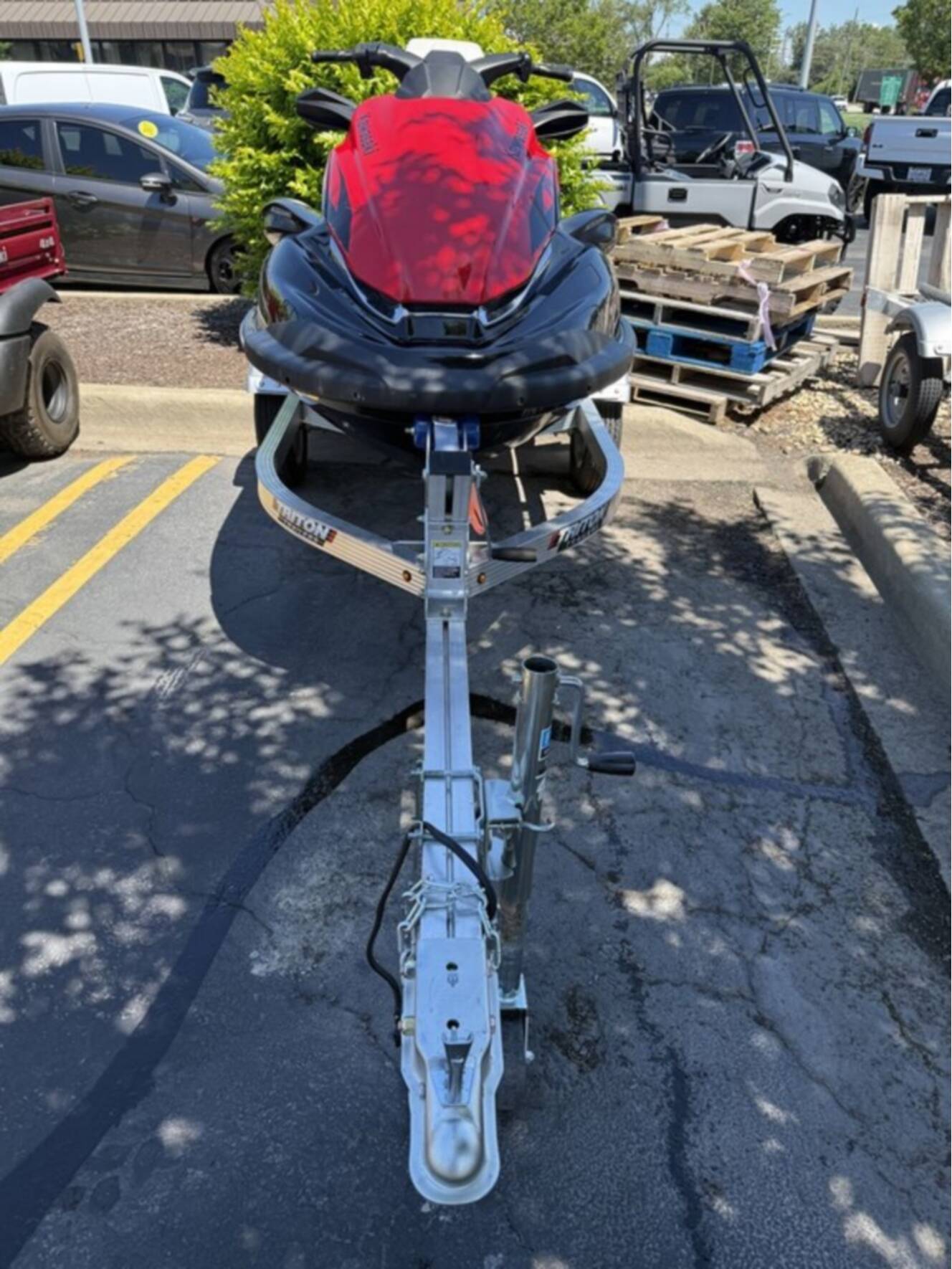 A photo of this 2023 Kawasaki STX® 160LX