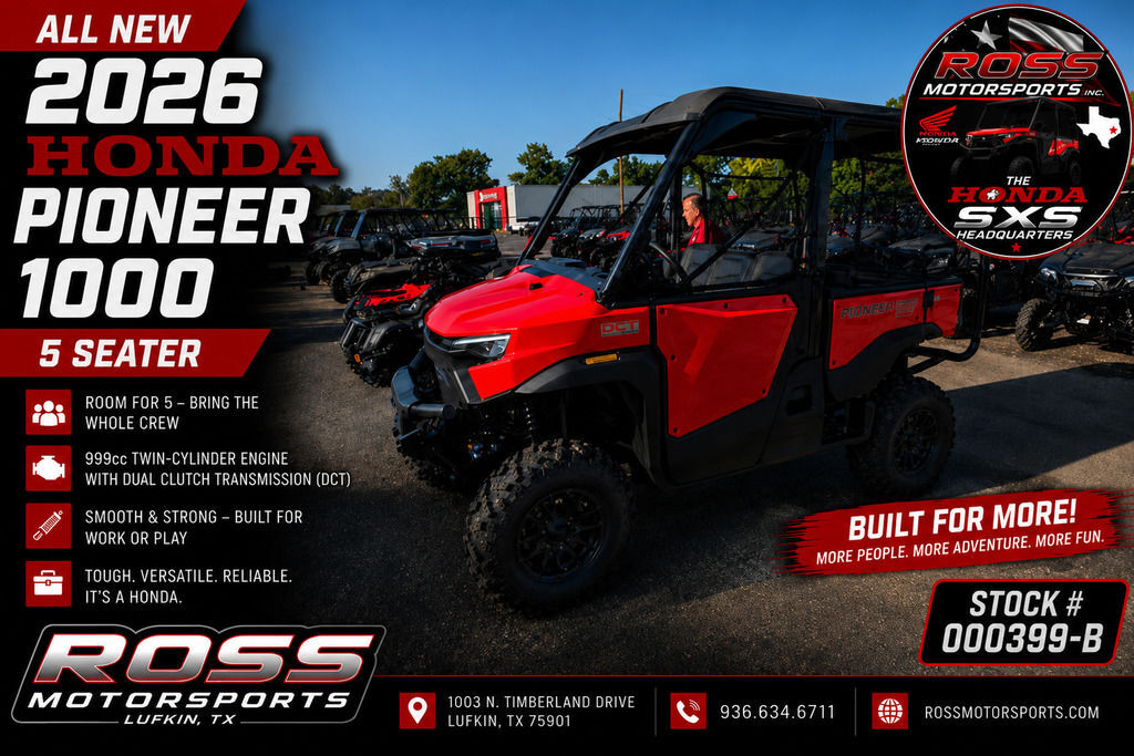 2026 Honda® Pioneer 1000-5 Deluxe UTV/Utility ATV