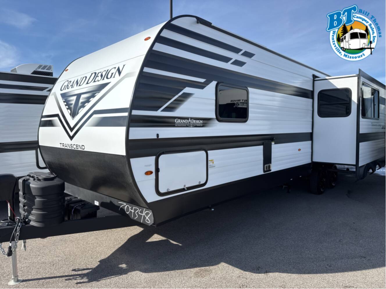 A photo of this 2026 Grand Design TRANSCEND 285RKT