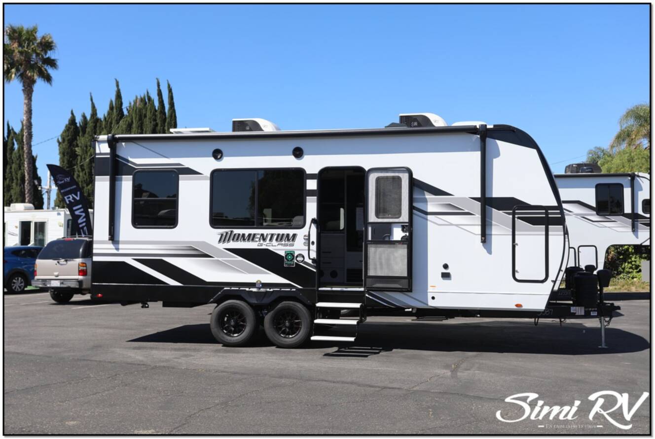 A photo of this 2026 Grand Design Momentum G Class (Travel Trailer) 21G