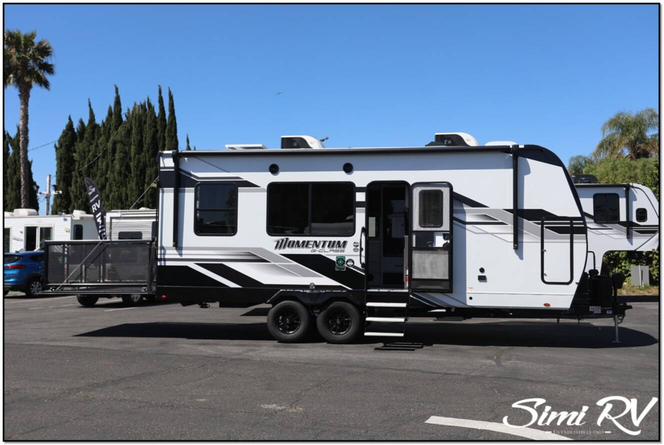 A photo of this 2026 Grand Design Momentum G Class (Travel Trailer) 21G
