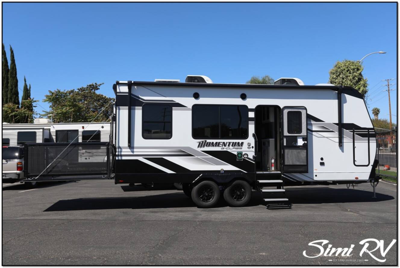 A photo of this 2026 Grand Design Momentum G Class (Travel Trailer) 21G
