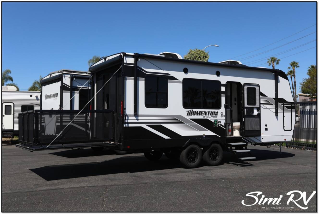 A photo of this 2026 Grand Design Momentum G Class (Travel Trailer) 21G
