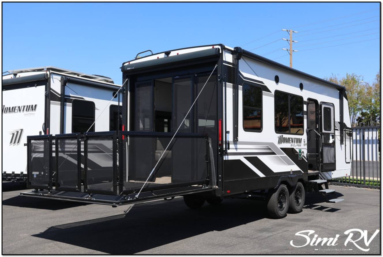 A photo of this 2026 Grand Design Momentum G Class (Travel Trailer) 21G