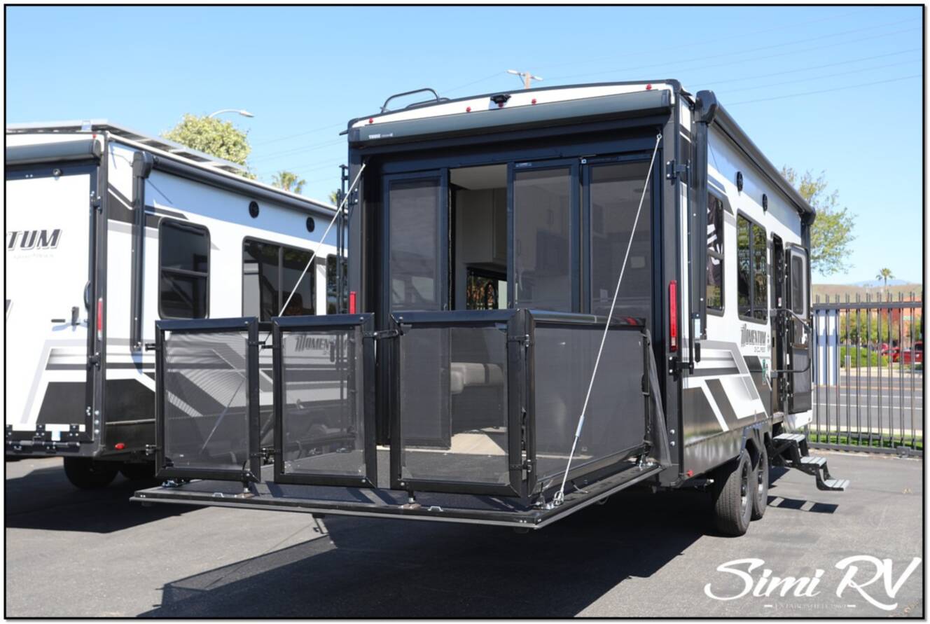 A photo of this 2026 Grand Design Momentum G Class (Travel Trailer) 21G