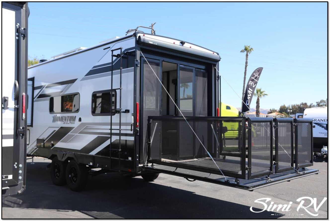 A photo of this 2026 Grand Design Momentum G Class (Travel Trailer) 21G